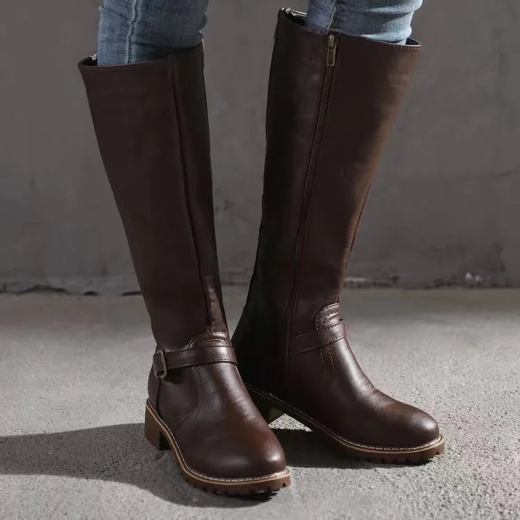 Women’s Fashionable Versatile Casual Outdoor Stable Boots
